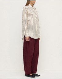 Assembly Label - Amaro Italian Stripe Long Sleeve Shirt