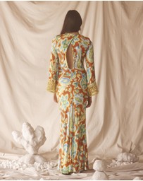 KINGA CSILLA - Brezza Olive Dress