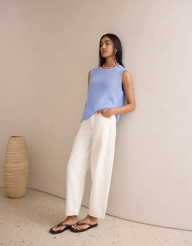 Ceres Life - Margot Mesh Knit Tank