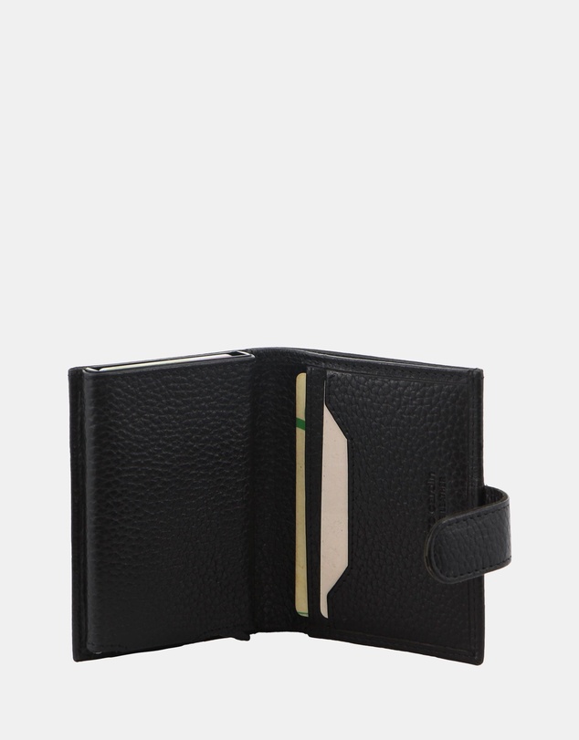 Pierre Cardin - Pierre Cardin Leather Smart Slide Card Holder Tab Wallet