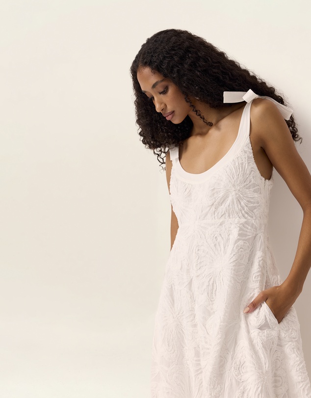 MOS The Label - Blossom Strappy Midi Dress