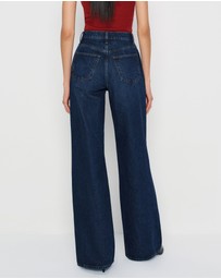 Reformation - Cary High Rise Slouchy Wide Leg Jeans