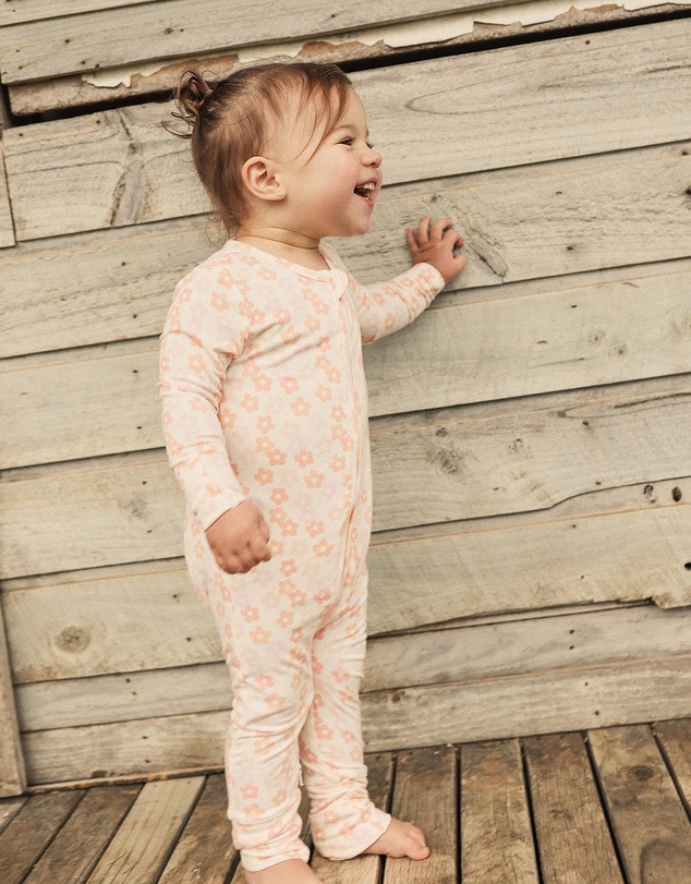 Kynd Baby - Essential Onesie in Blooms