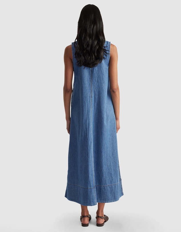 Decjuba - Natalie Denim Maxi Dress