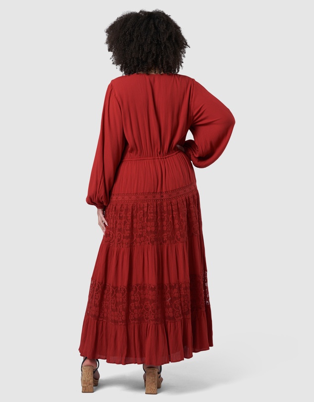The Poetic Gypsy - Free Lace Maxi Dress