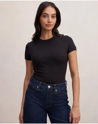 Forever New - Rani Stitched Detail T-shirt