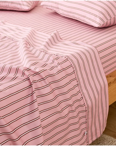 Sheet Society - Eden Cotton Print Full Sheet Set