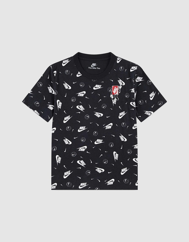 Nike - Allover Print Boxy Short Sleeve Tee - Kids