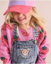 Huxbaby - Strawberry Fields Forever Pullover - Babies-Kids