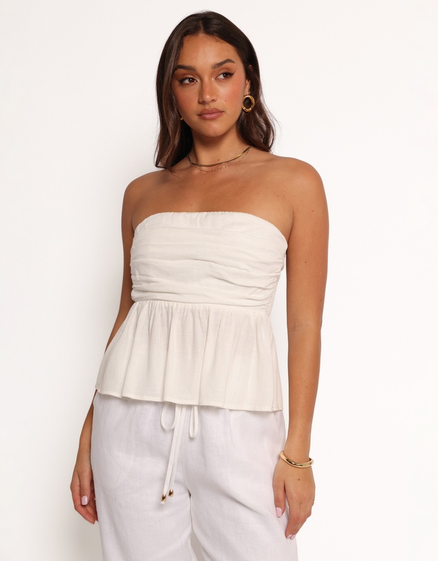 Petal & Pup - Maia Top - White