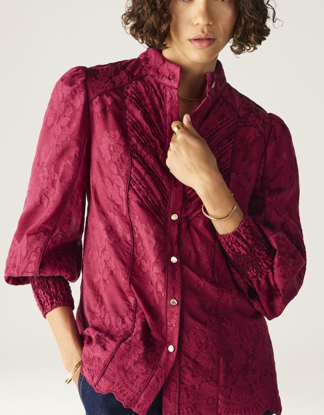 MOS The Label - Edith Lace Blouse