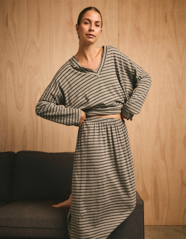 Primness - Stripe Skirt