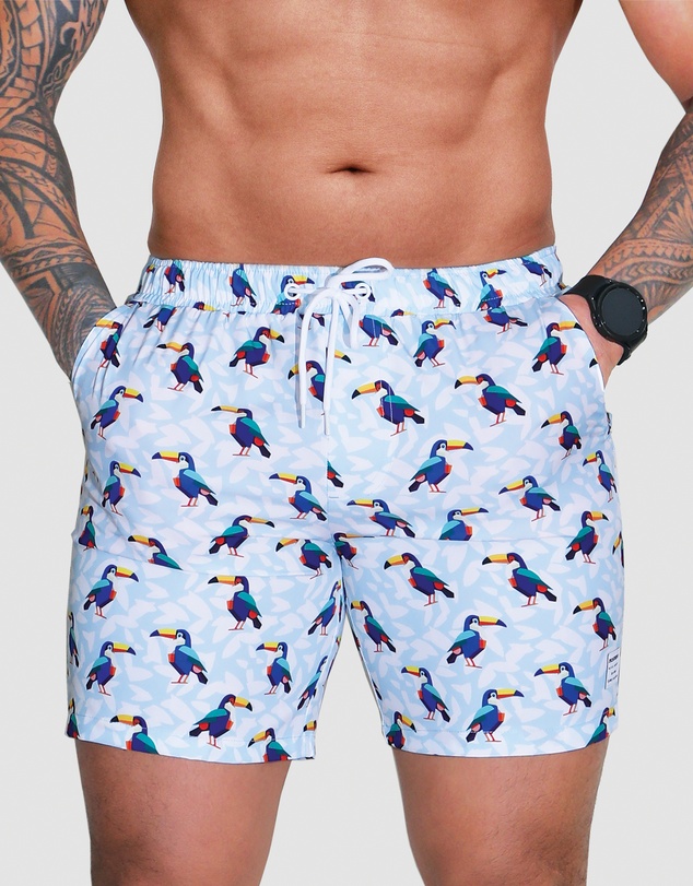 Mosmann - Men's Swim Shorts - Tango