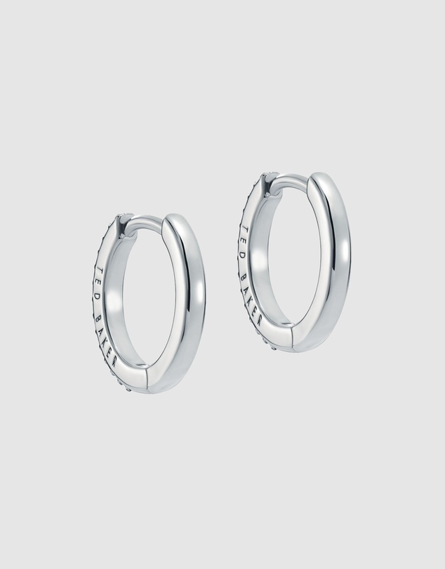 Ted Baker - Heplie Crystal Hoop Earrings 14mm
