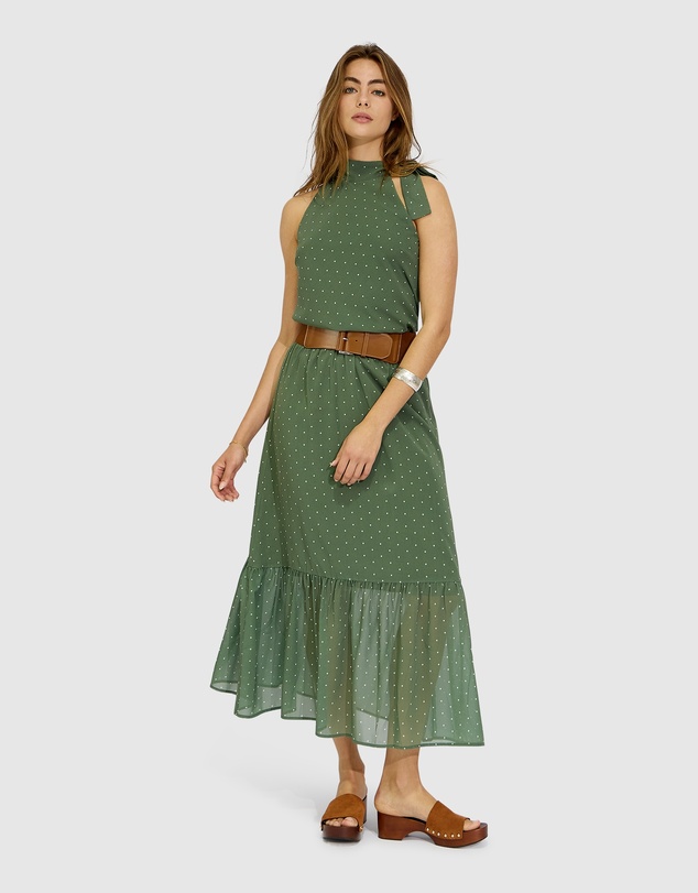 Belle & Bloom - Let It Flow Tiered Maxi Skirt