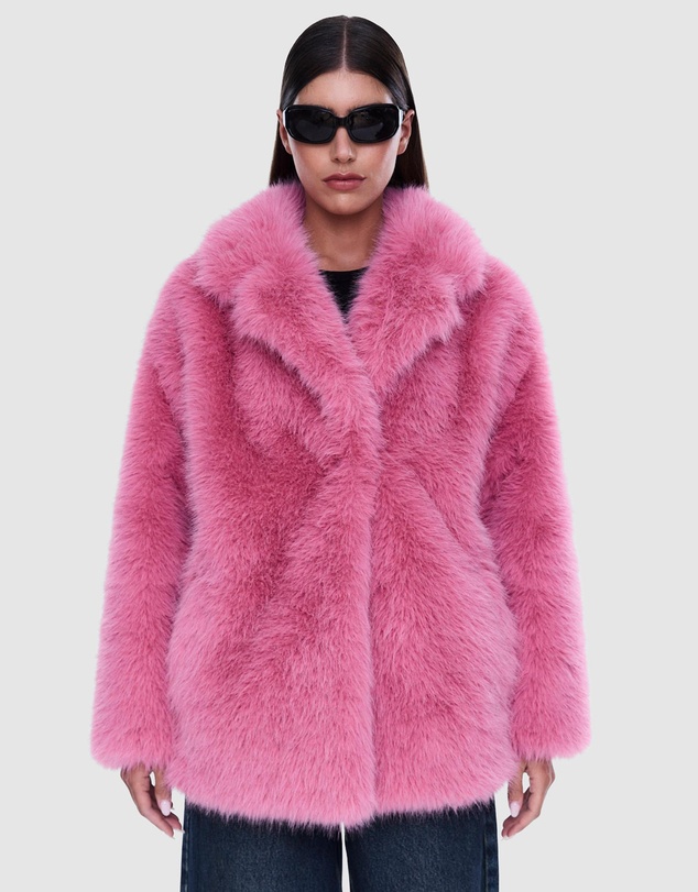 ENA PELLY - Emily Faux Fur Jacket