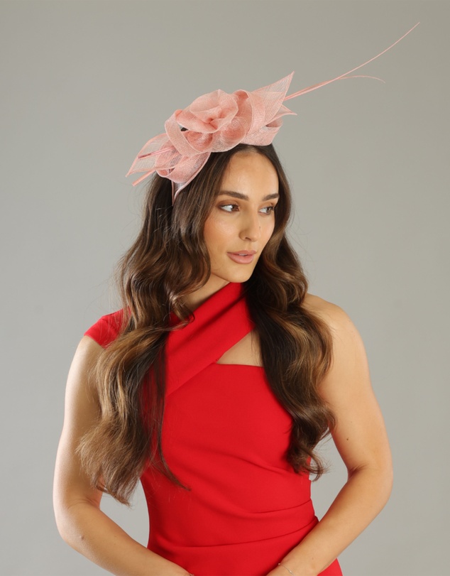 Morgan & Taylor - Judy Fascinator in Pink