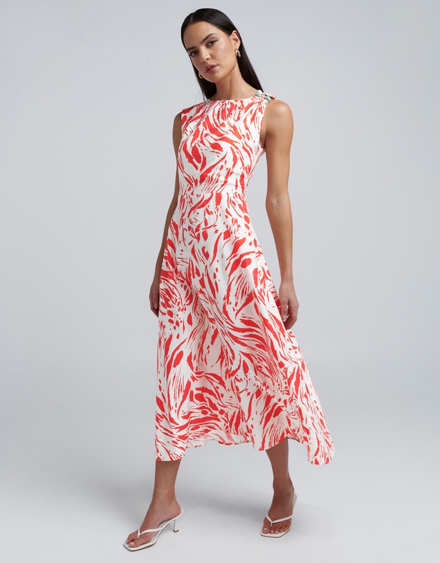BWLDR - Zenay Midi Dress