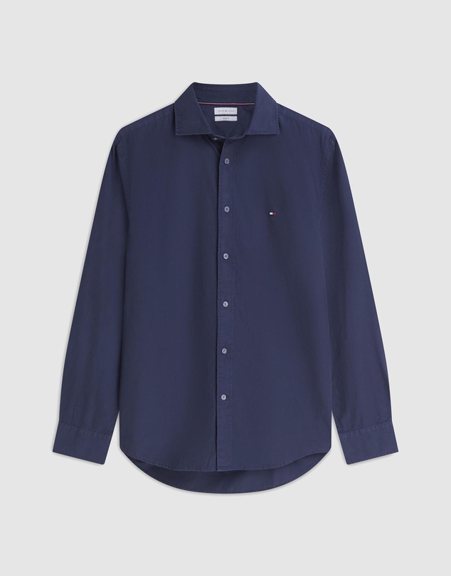 Tommy Hilfiger - Regular Fit Washed Poplin Shirt