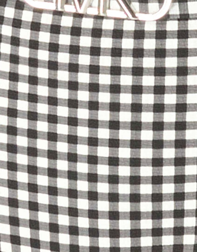 Michael Kors - Boho Gingham Belted High Waist Bikini Bottom
