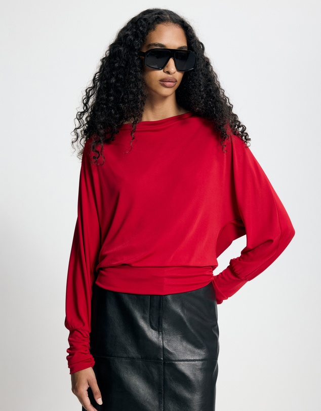Lover - Carmen Cowl Back Top