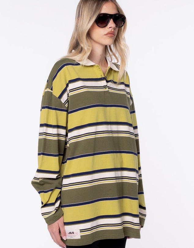 JGR & STN - Elle Oversized LS Polo