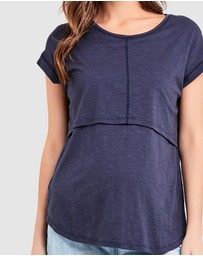 Ripe Maternity - Richie Nursing Tee