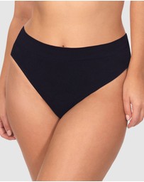 B Free Intimate Apparel - Seamless Cotton High Waist G String