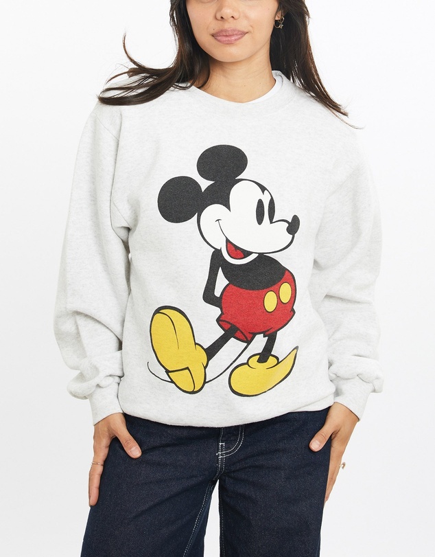 Vintage by The Real Deal - Pre Loved - Vintage 90s Disney Mickey Mouse Sweatshirt