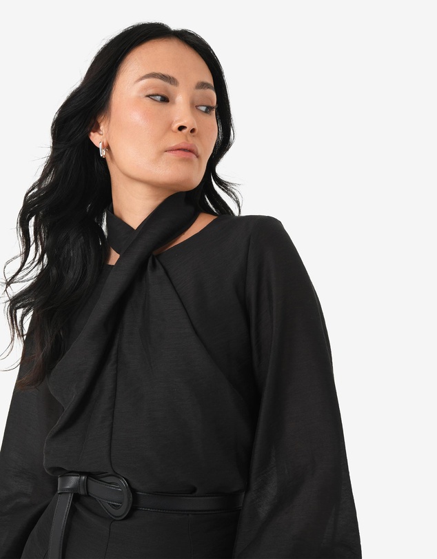 Forcast - Bellini Twist Neck Blouse