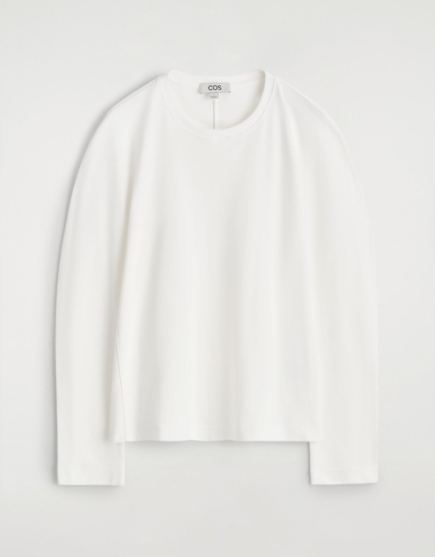 COS - Rounded Jersey Top