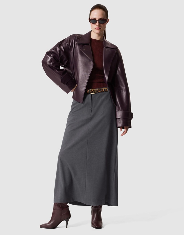 & Other Stories - Flared Tailored Maxi Skirt