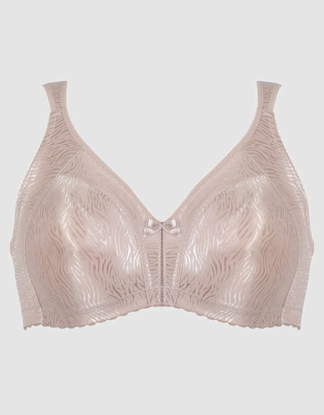 Naturana - Wide Strap Wireless Minimiser Bra