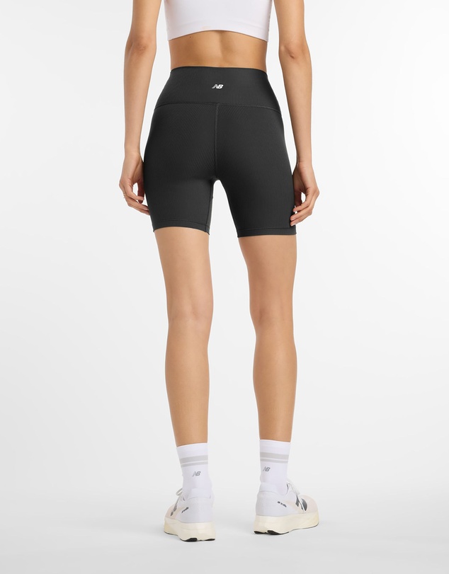 New Balance - Ribbed High Rise Short 6