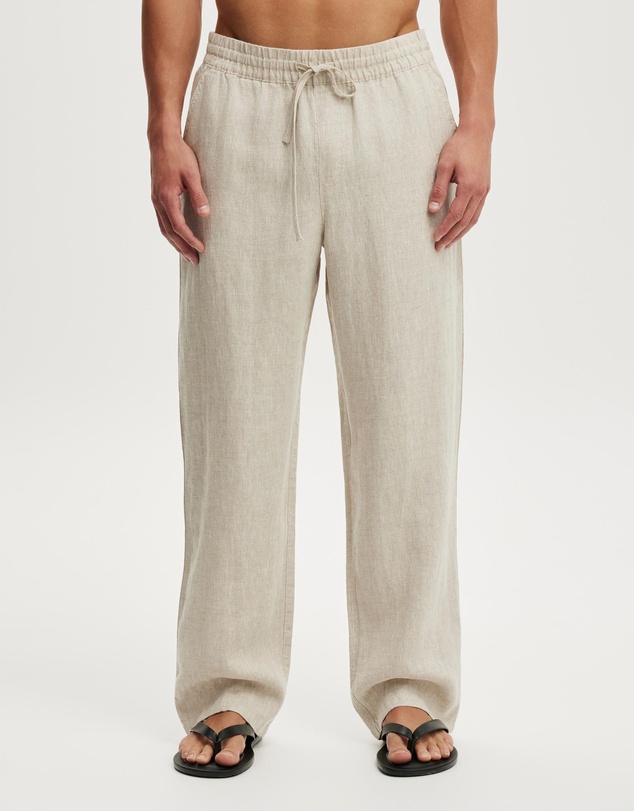 Cotton On - Baggy Linen Pants