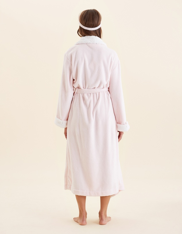 Papinelle - Plush Sherpa Robe & Sleep Mask