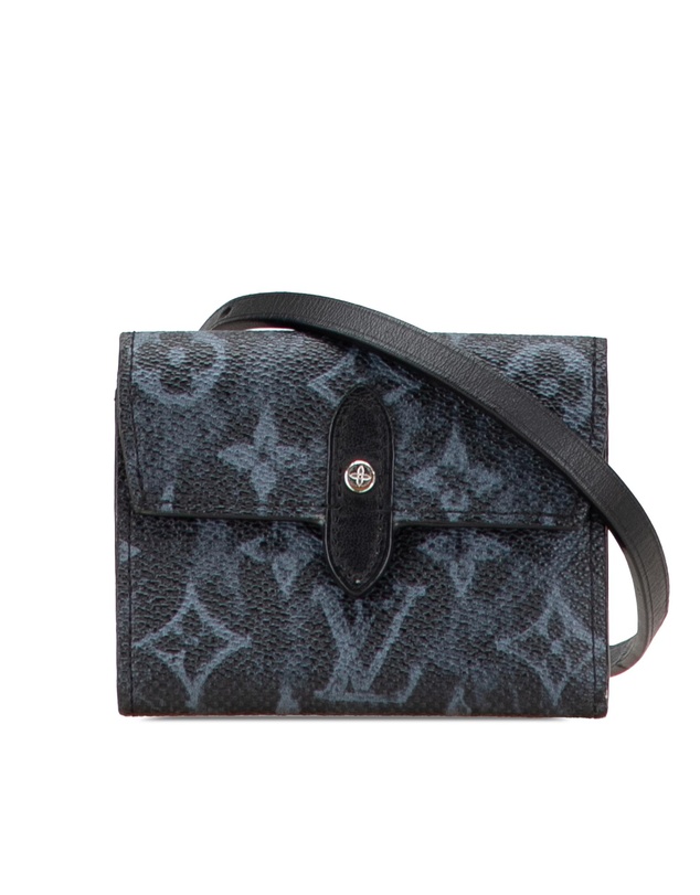 Pre-Loved by Azura Reborn - Pre-Loved Monogram Pastel Cross Card Holder