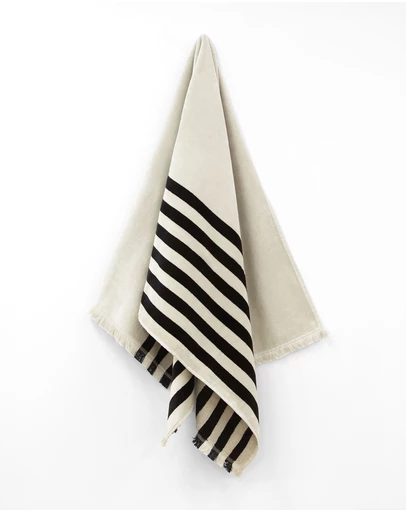Aura Home - Palma Stripe Australian Cotton Bath Towel