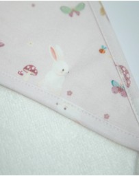 Little Stuff - Butterfly Garden Hooded Towel