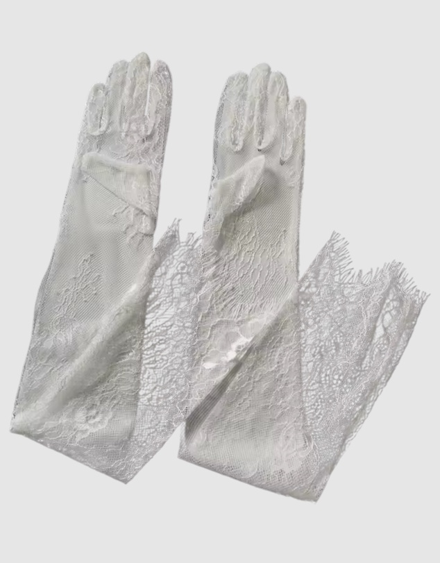High Heel Jungle - Chantilly Lace Gloves