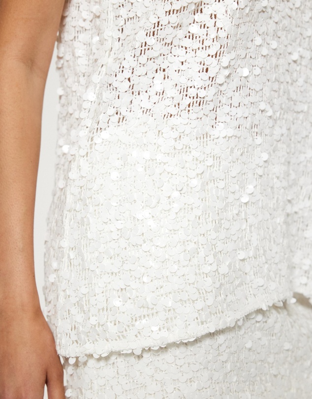 Revibe - Repaired Lover Claudia Sequin Scoop Neck Cami - AU 14