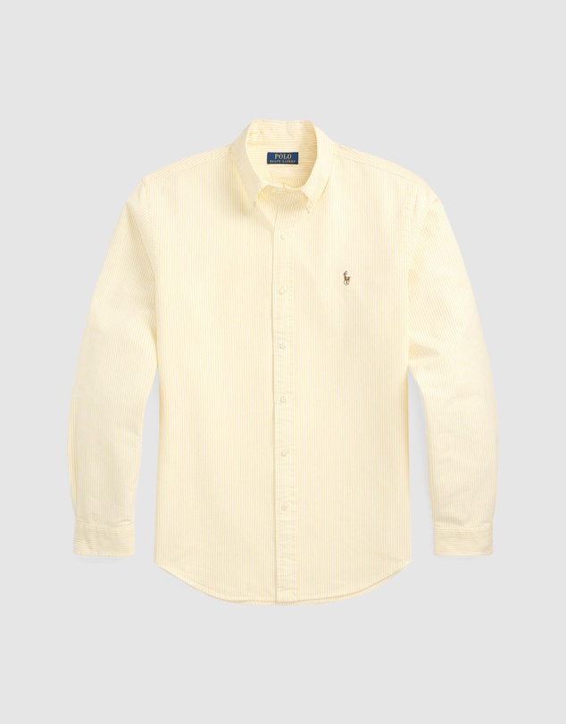 Polo Ralph Lauren - Custom Fit Striped Oxford Shirt - ICONIC EXCLUSIVE