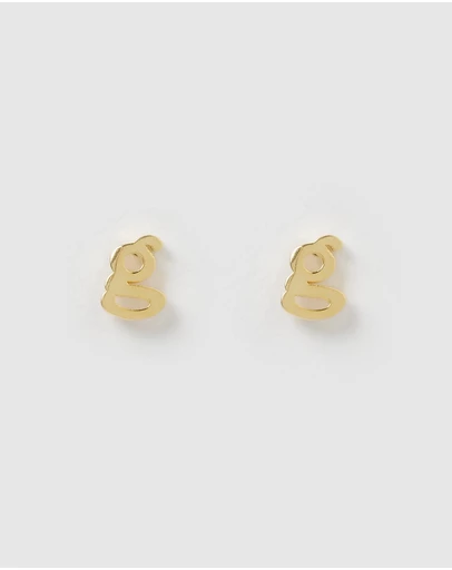 Izoa - Little Letter G Stud