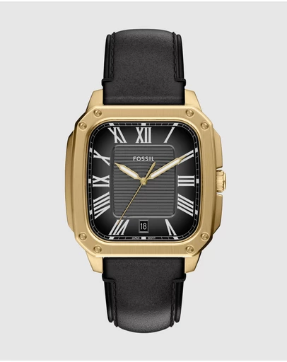 Fossil - Crosby Black Analogue Watch