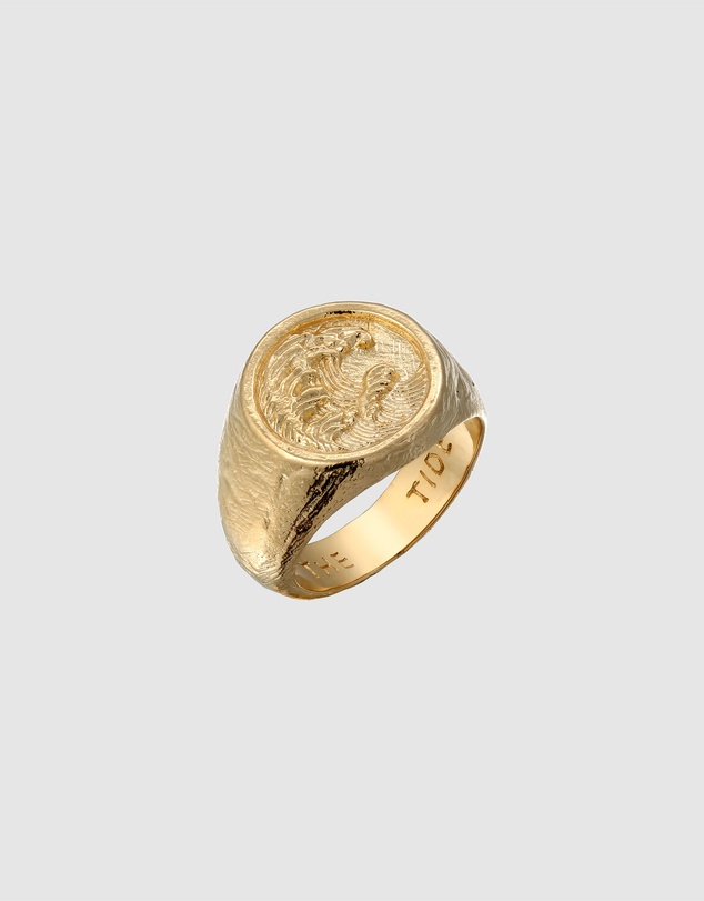 Haze & Glory - ICONIC EXCLUSIVE - Ring Signet Men Tide 925 Sterling Silver