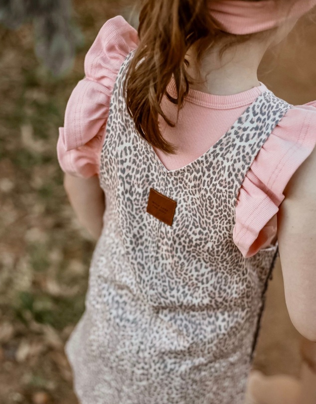 WITH LOVE FOR KIDS - Hazel Denim Pinafore Dress - Babies - Kids