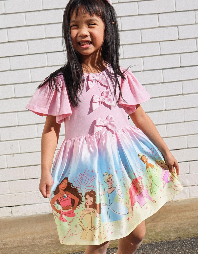 Rock Your Kid - Disney Princess Bow Dress - ICONIC EXCLUSIVE