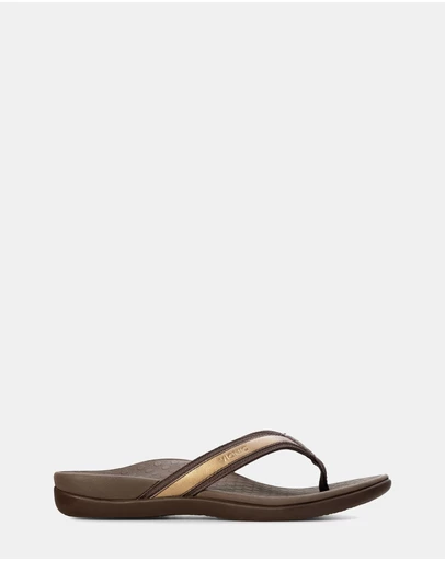 Vionic - Islander Toe Post Sandal - Bronze