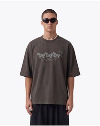 Zanerobe - Stallion Flow Tee Charcoal