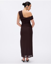 Minima Esenciales - Indira Off Shoulder Midi Dress